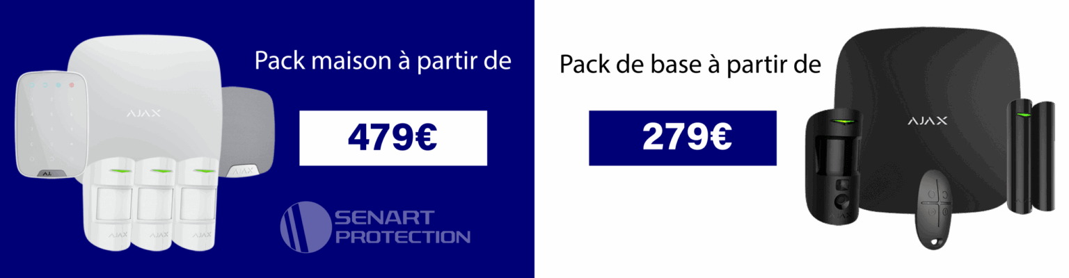 Bandeau Ajax Alarme Senart